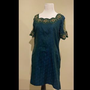 Kurtha and trouser with scarf